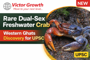 Gynandromorphy in Freshwater Crabs: A Rare Discovery from Silent Valley (Western Ghats) Why This Topic Matters for UPSC