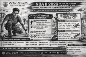 NDA II 2026 Physical Fitness Standards & Training Plan