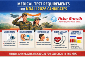 MEDICAL TEST REQUIREMENTS FOR NDA II 2026 CANDIDATES