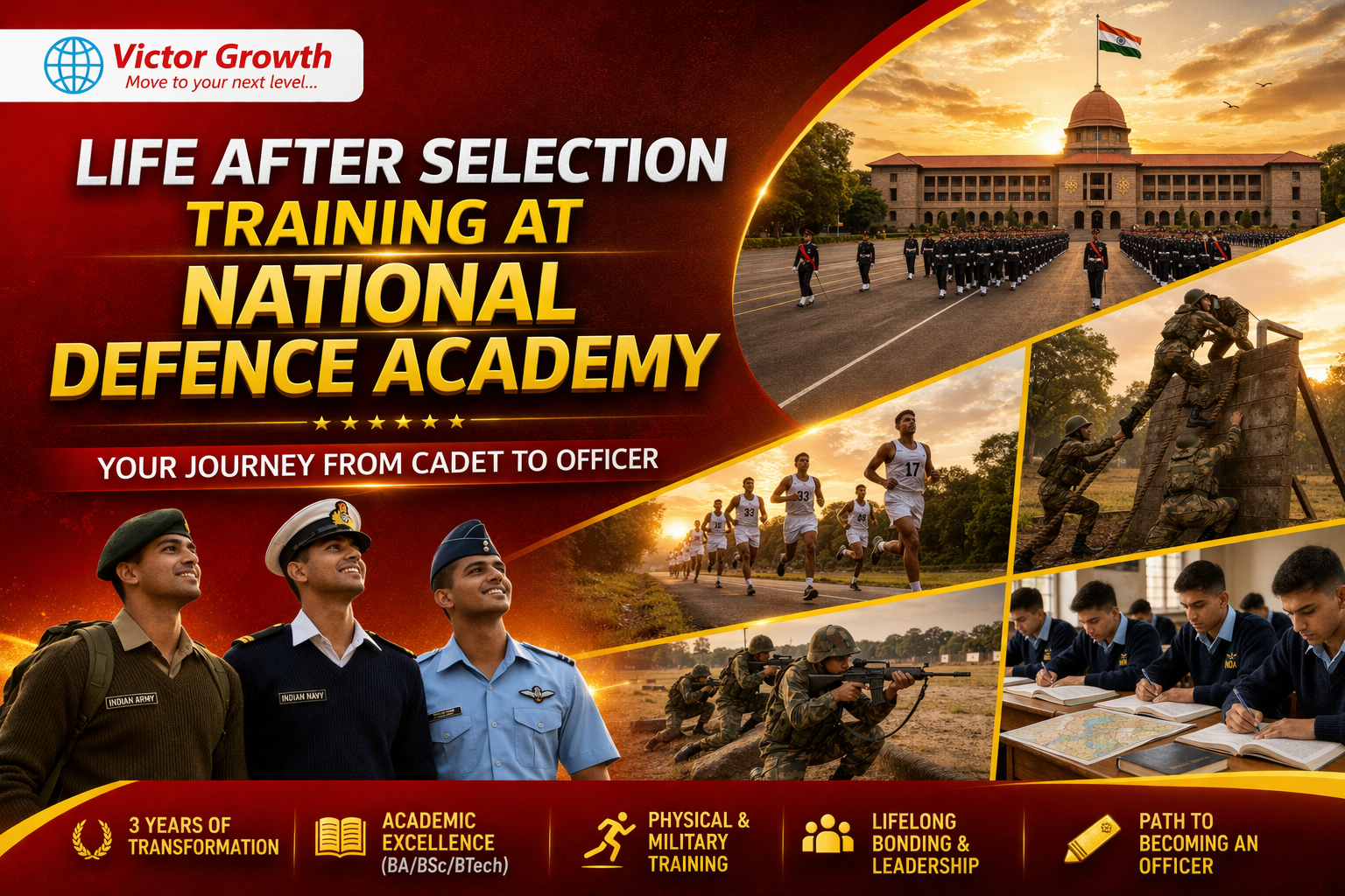 Life After Selection: Training at National Defence Academy (NDA)