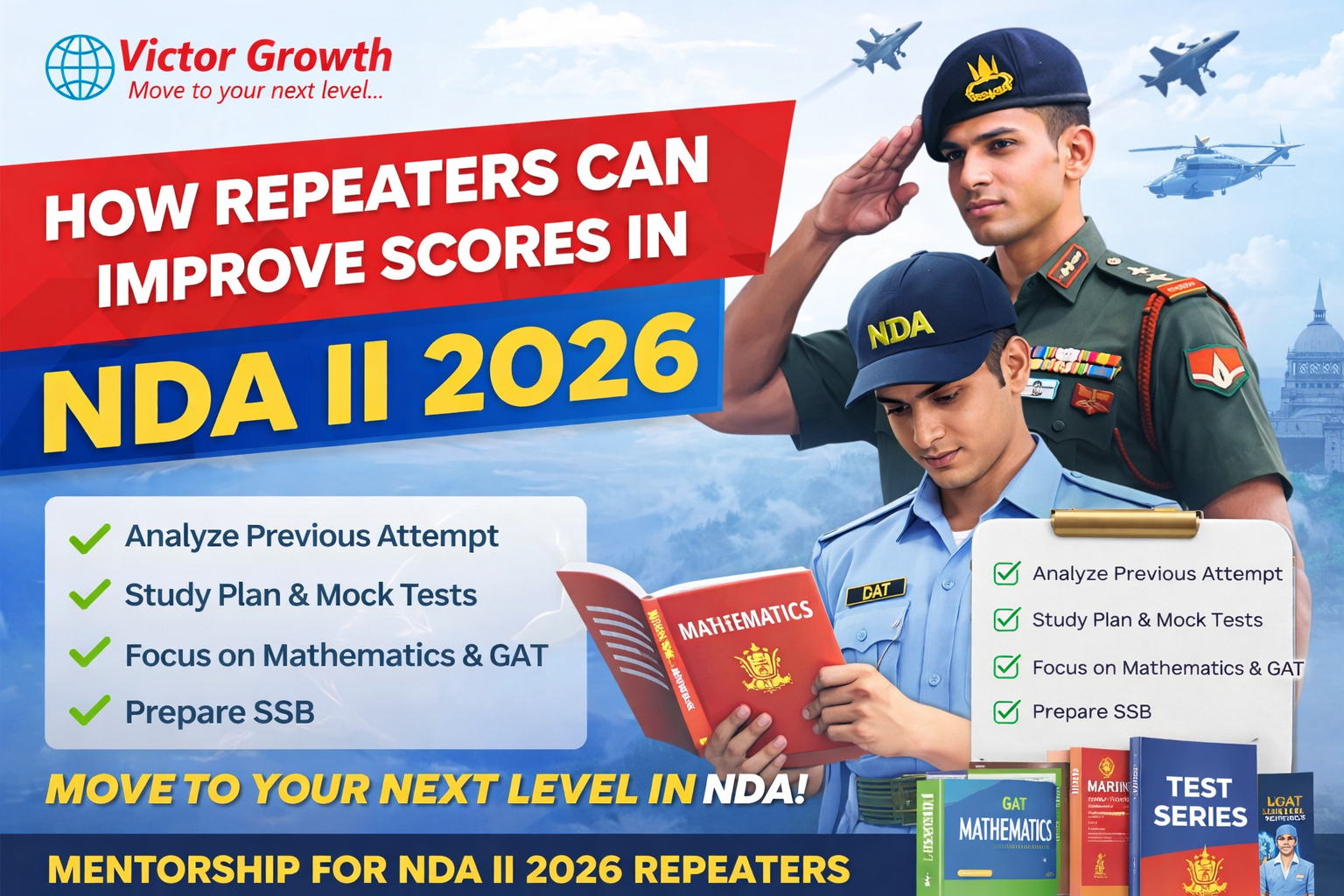 HOW REPEATERS CAN IMPROVE SCORES IN NDA II 2026