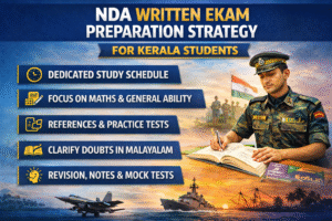NDA Written Exam Preparation Strategy for Kerala Students