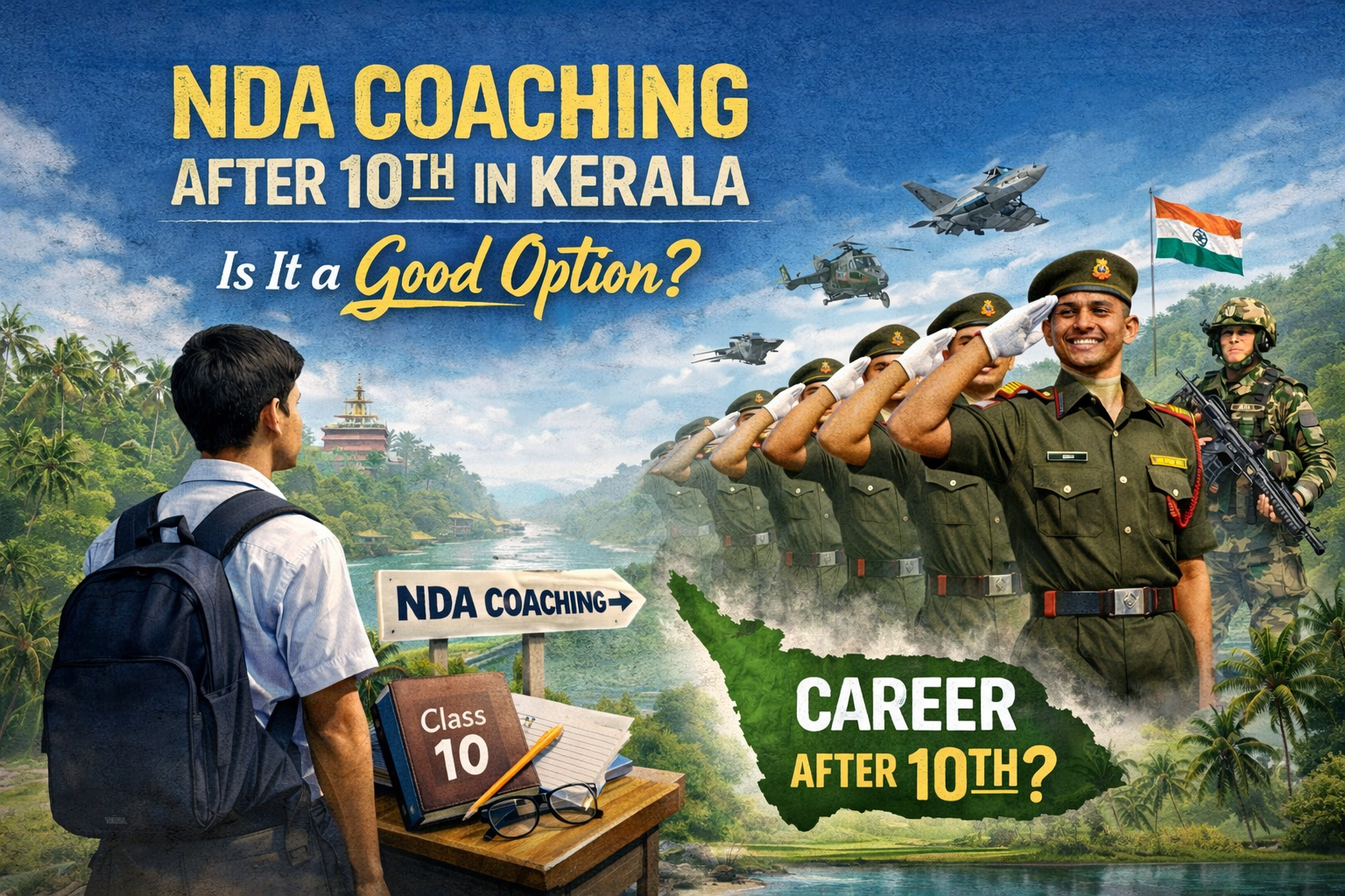 NDA Coaching After 10th in Kerala – Is It a Good Option?