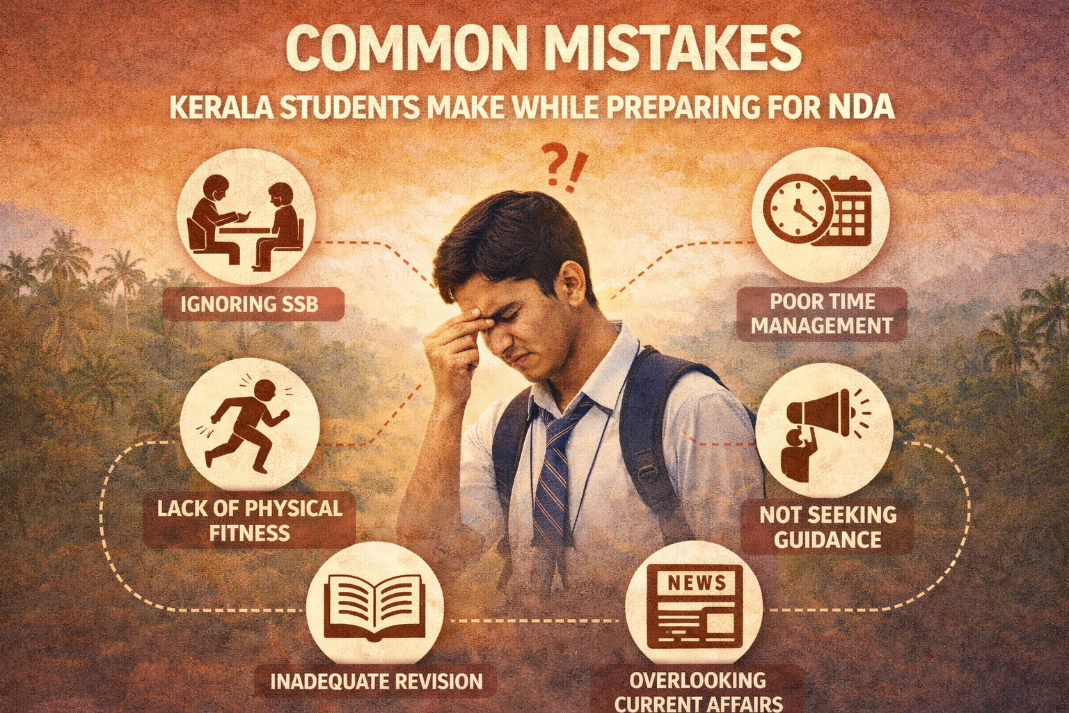 Common Mistakes Kerala Students Make While Preparing for NDA