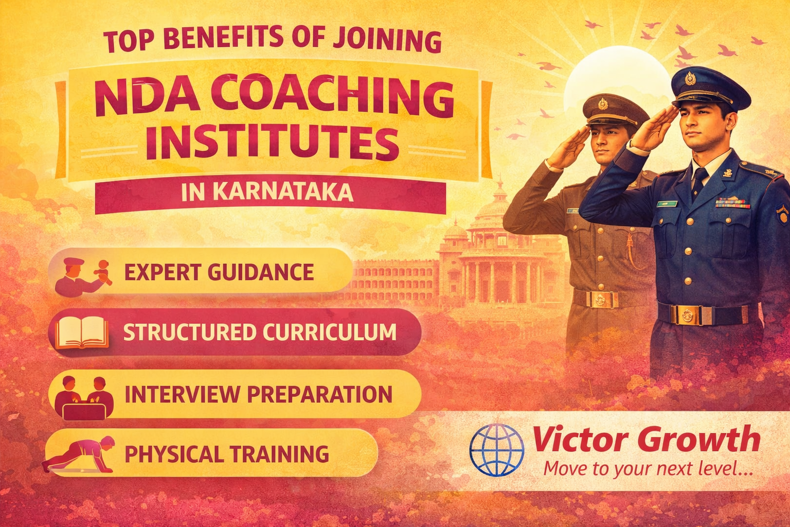 TOP BENEFITS OF JOINING NDA COACHING INSTITUTES IN KARNATAKA