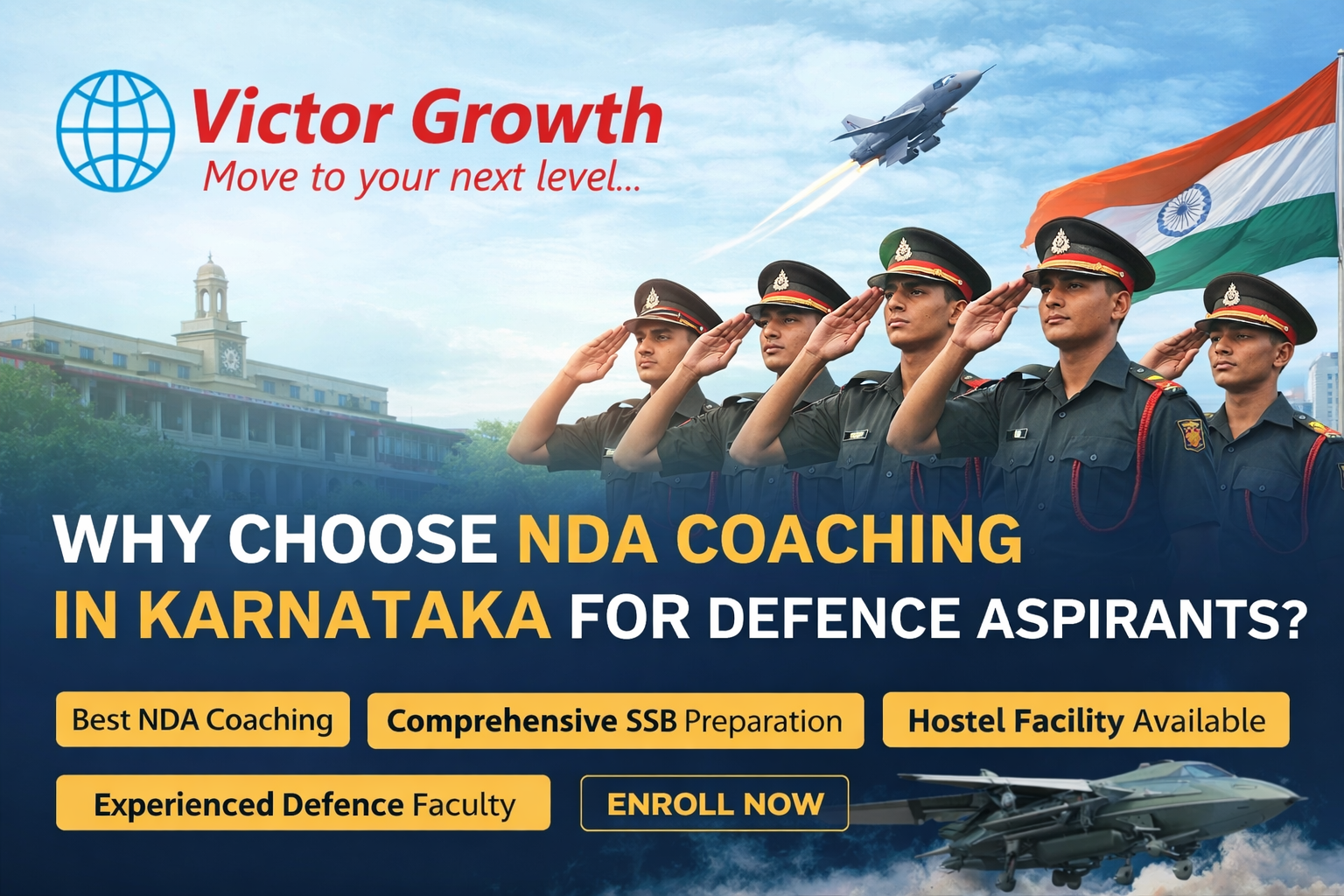 WHY CHOOSE NDA COACHING IN KARNATAKA FOR DEFENCE ASPIRANTS