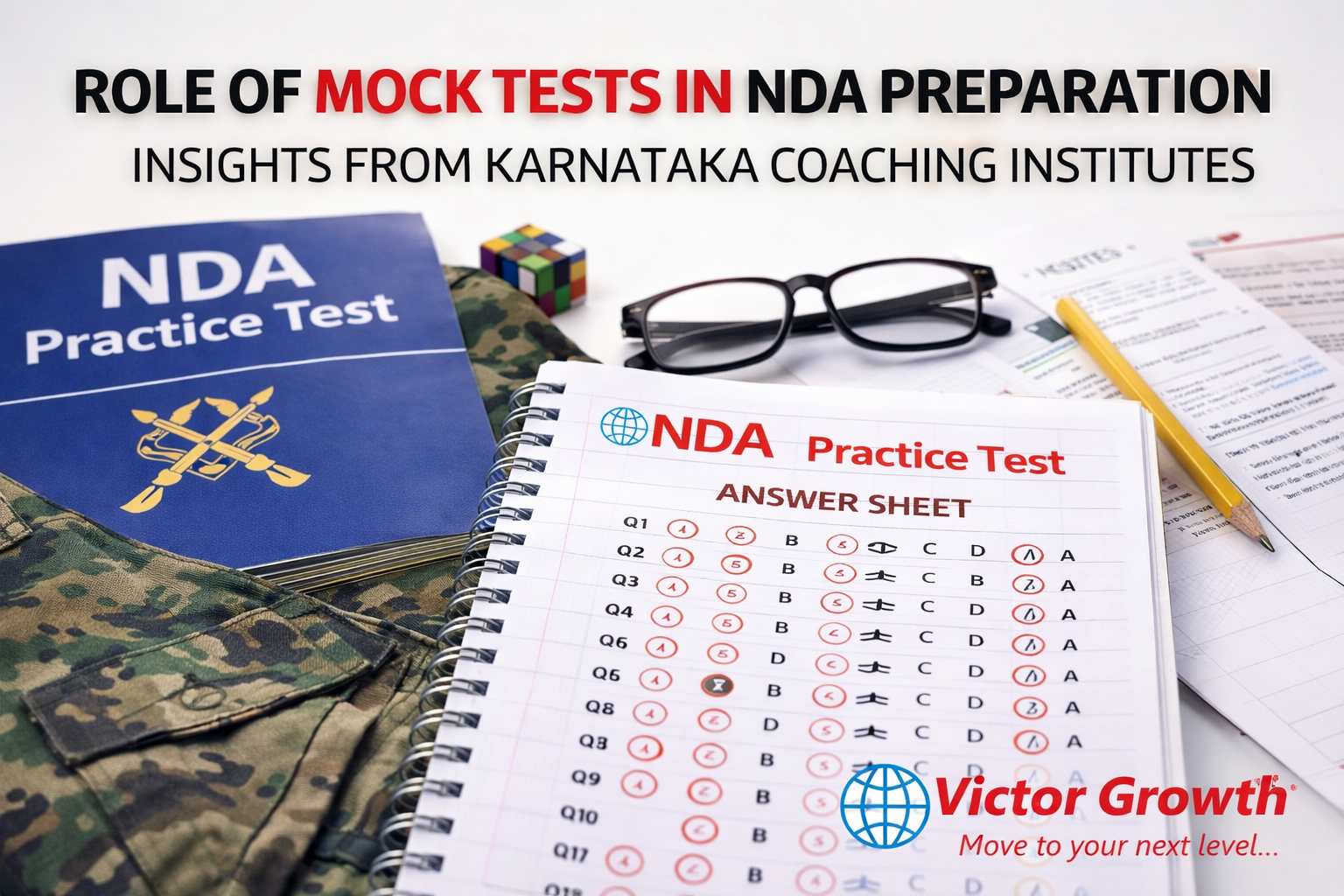 ROLE OF MOCK TESTS IN NDA PREPARATION – INSIGHTS FROM KARNATAKA COACHING INSTITUTES