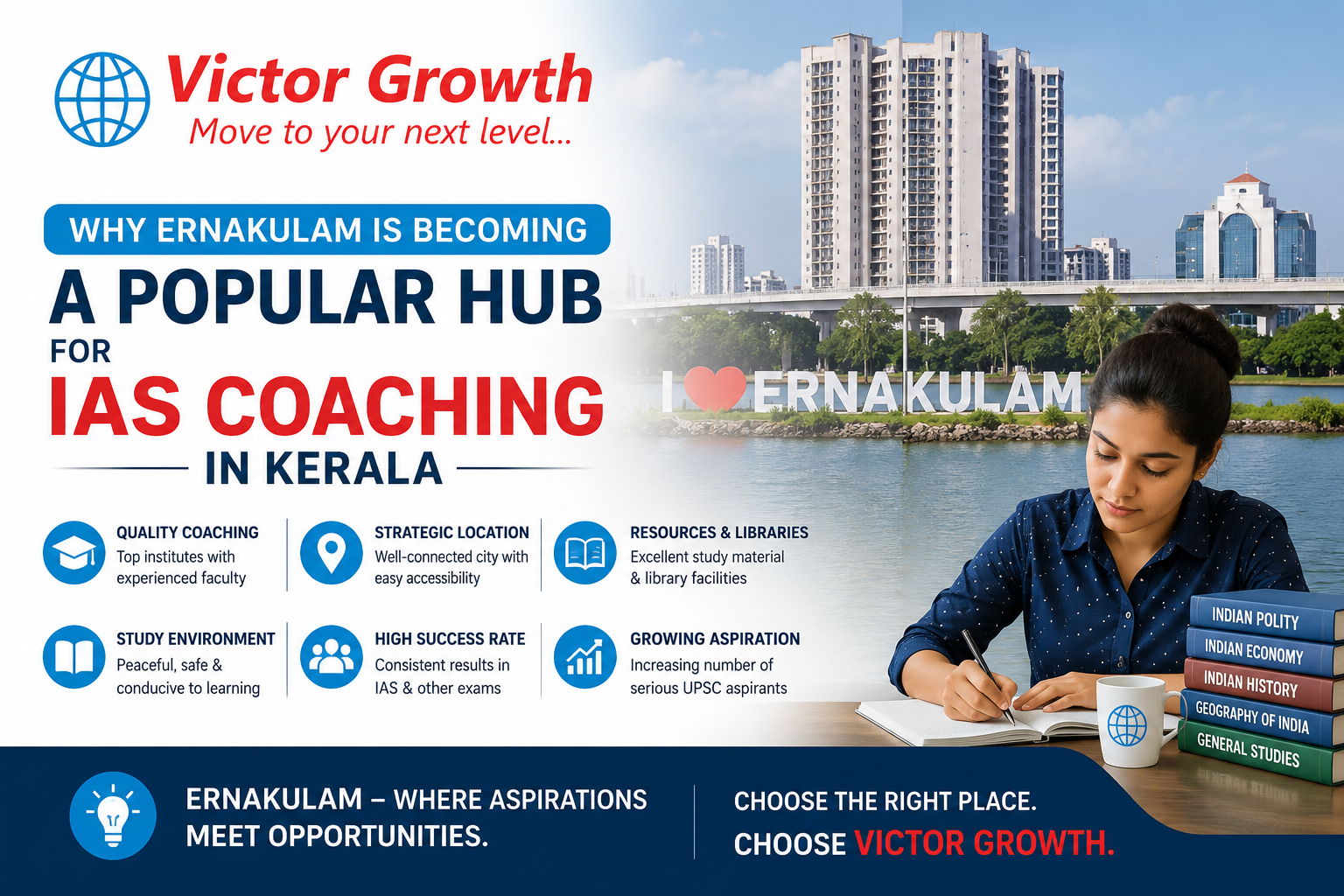 WHY ERNAKULAM IS BECOMING A POPULAR HUB FOR IAS COACHING IN KERALA