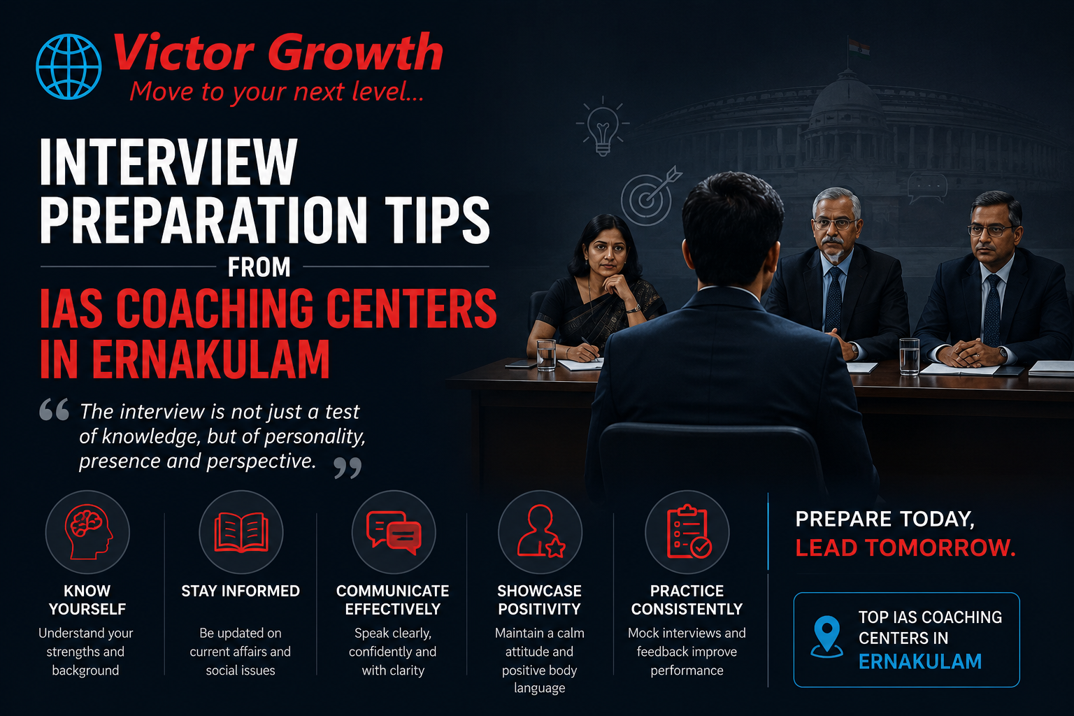 Interview Preparation Tips from IAS Coaching Centers in Ernakulam
