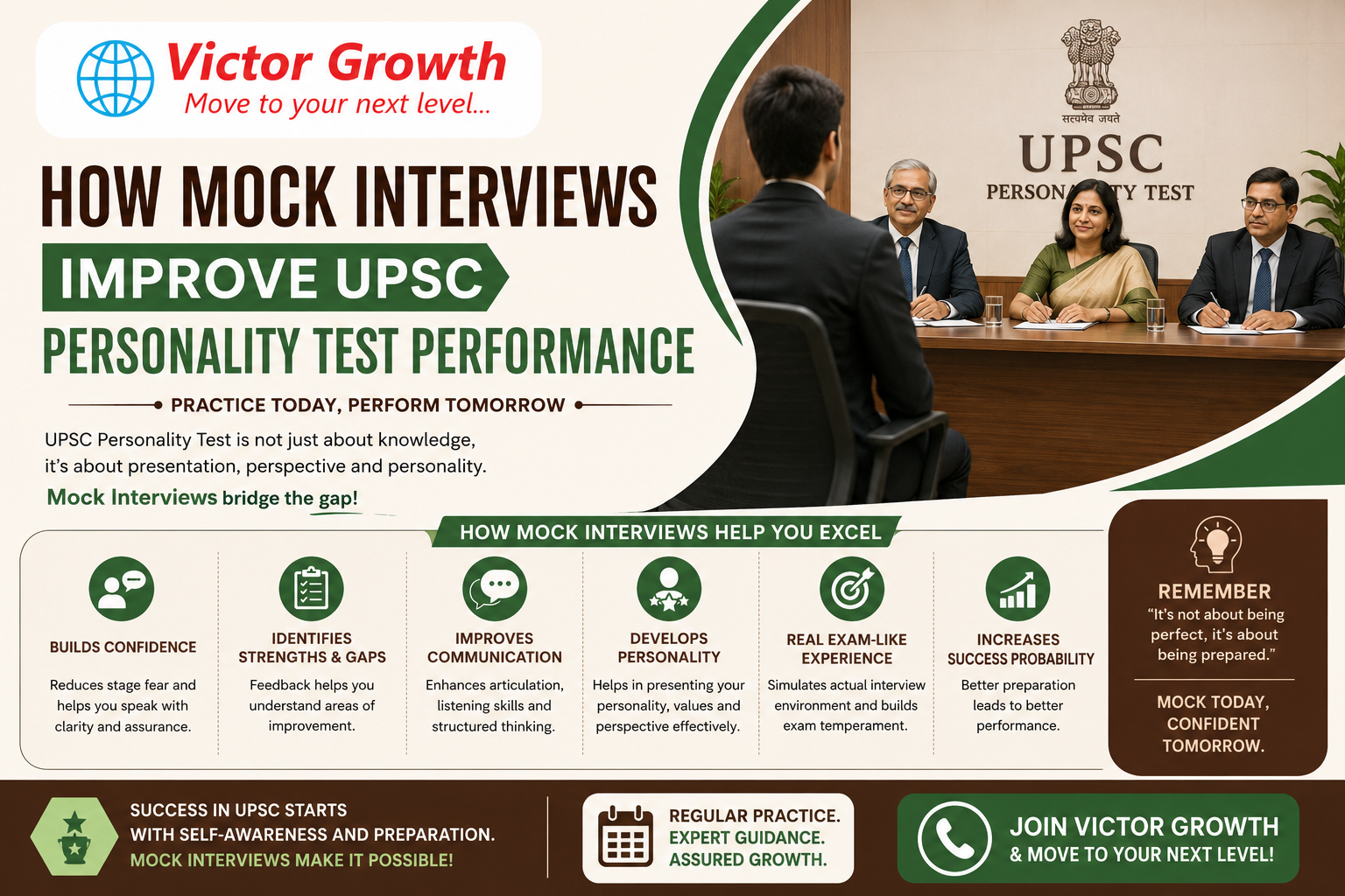 How Mock Interviews Improve UPSC Personality Test Performance