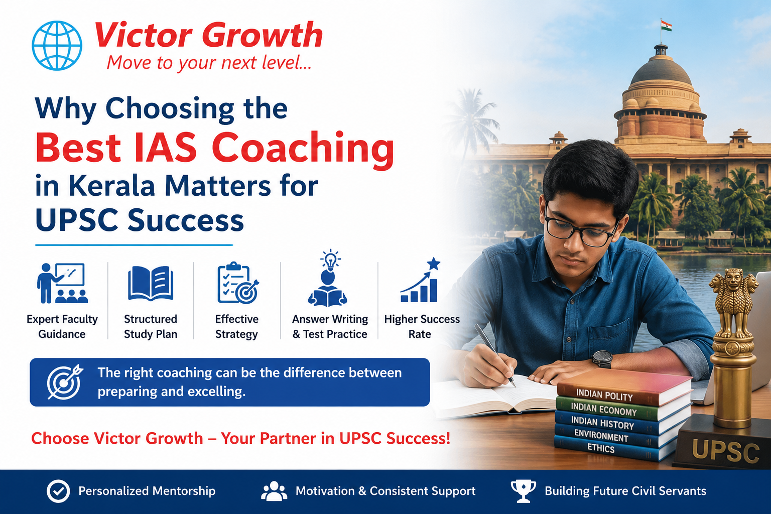 Why Choosing the Best IAS Coaching in Kerala Matters for UPSC Success