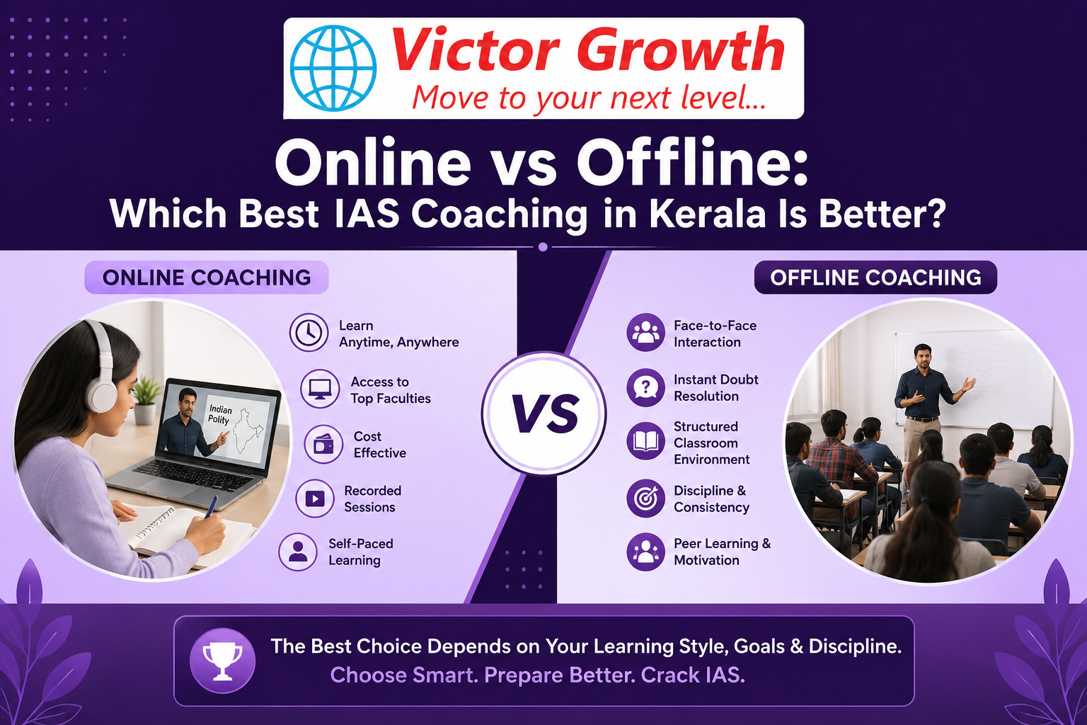 Online vs Offline: Which Best IAS Coaching in Kerala Is Better?