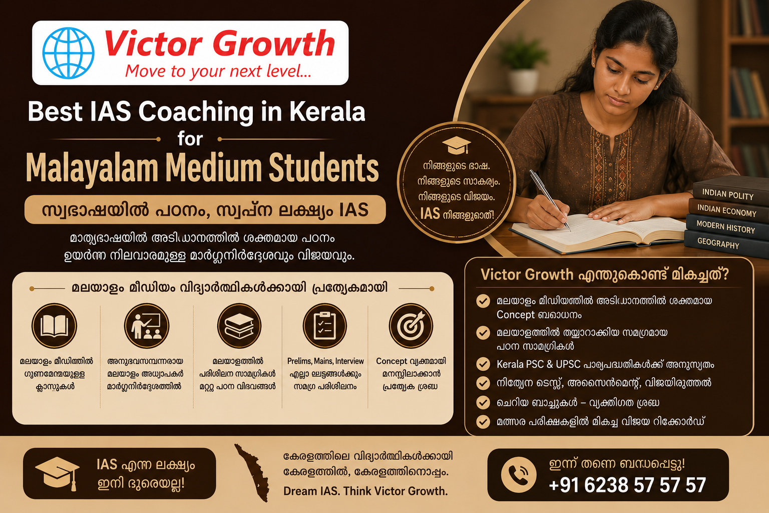 Best IAS Coaching in Kerala for Malayalam Medium Students