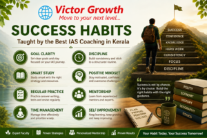 Success Habits Taught by the Best IAS Coaching in Kerala