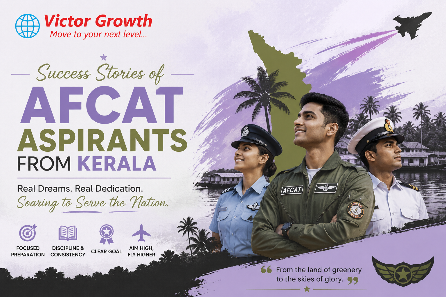 Success Stories of AFCAT Aspirants from Kerala