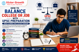How to Balance College or Job with UPSC Preparation
