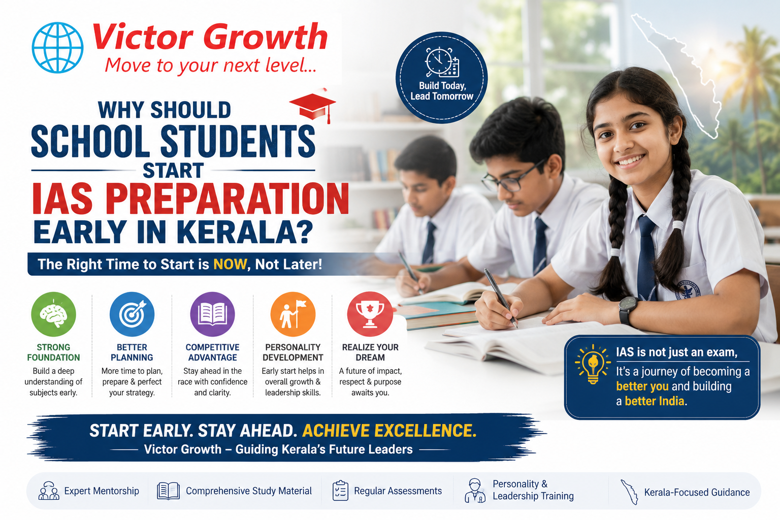 Why Should School Students Start IAS Preparation Early in Kerala?