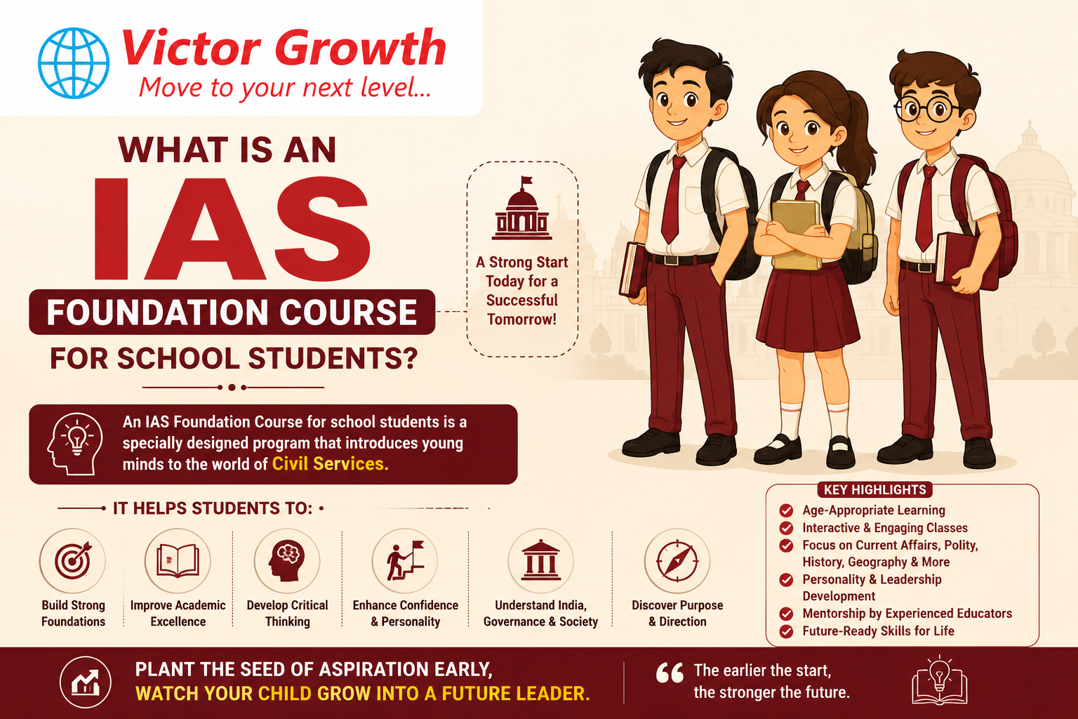 What Is an IAS Foundation Course for School Students?