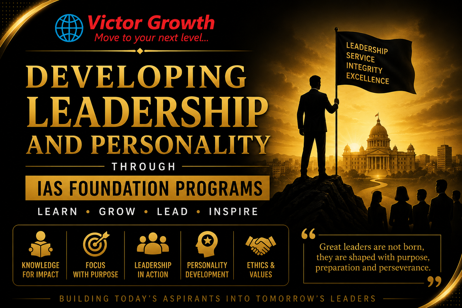 Developing Leadership and Personality Through IAS Foundation Programs