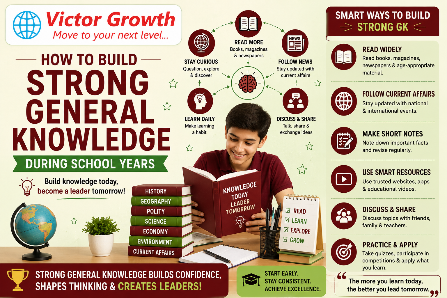 How to Build Strong General Knowledge During School Years