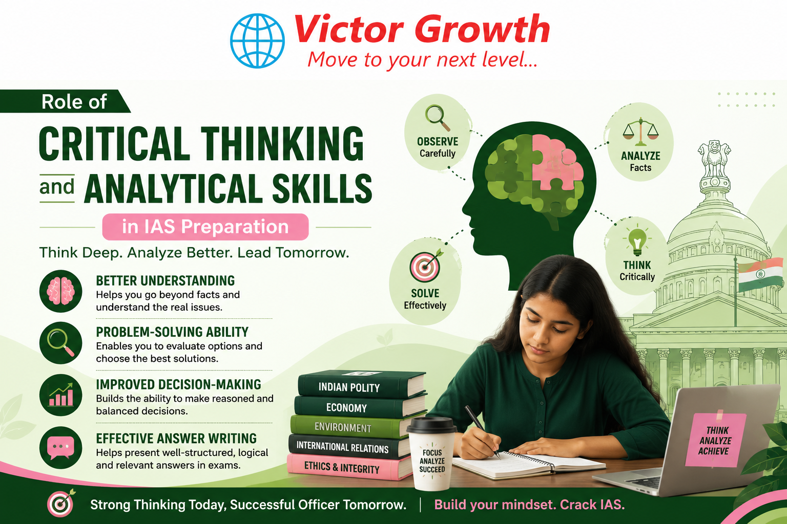 Role of Critical Thinking and Analytical Skills in IAS Preparation
