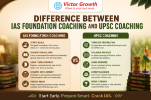 Difference Between IAS Foundation Coaching and UPSC Coaching