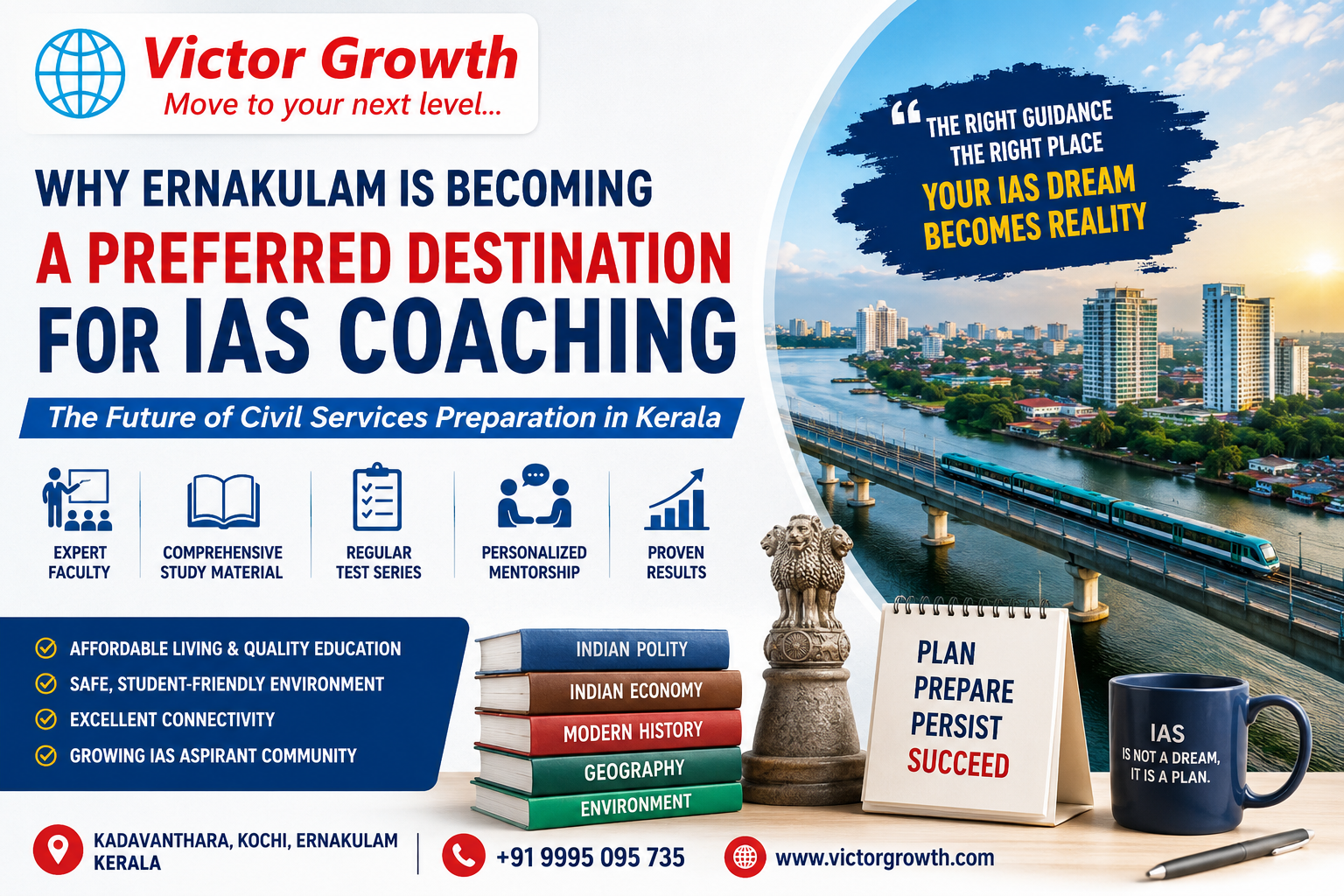 Why Ernakulam Is Becoming a Preferred Destination for IAS Coaching