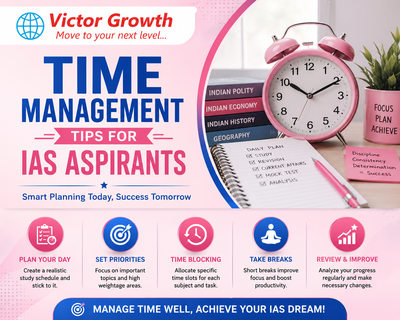 Time Management Tips for IAS Aspirants