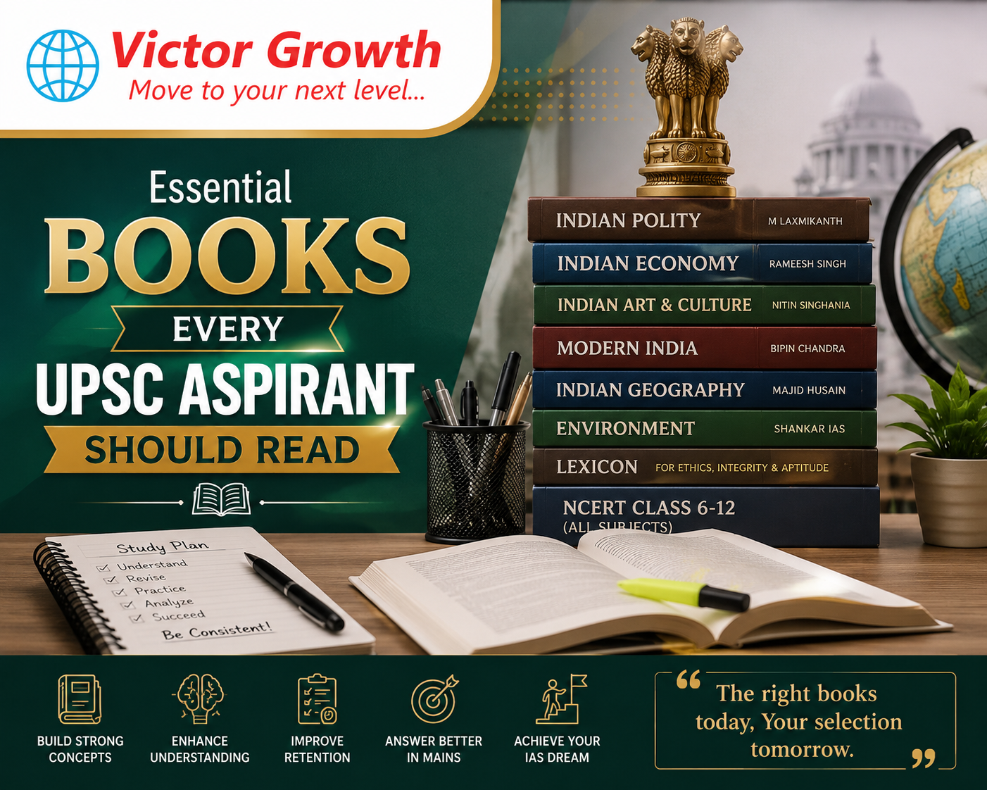 Essential Books Every UPSC Aspirant Should Read