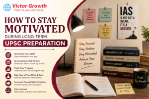 How to Stay Motivated During Long-Term UPSC Preparation