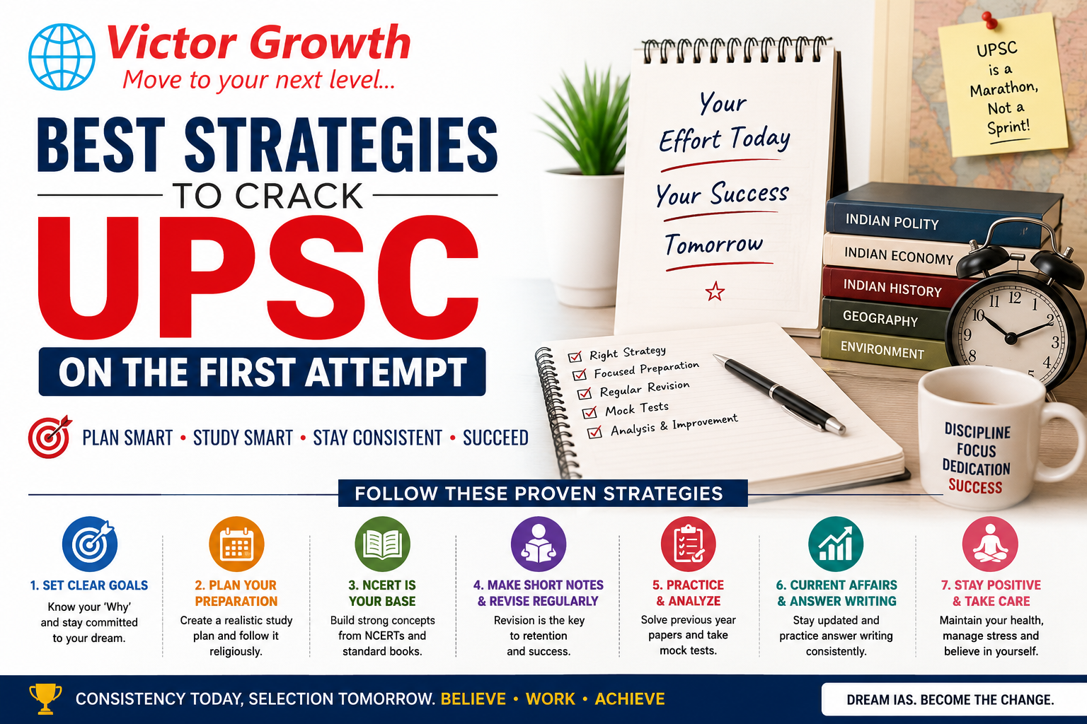 Best Strategies to Crack UPSC on the First Attempt