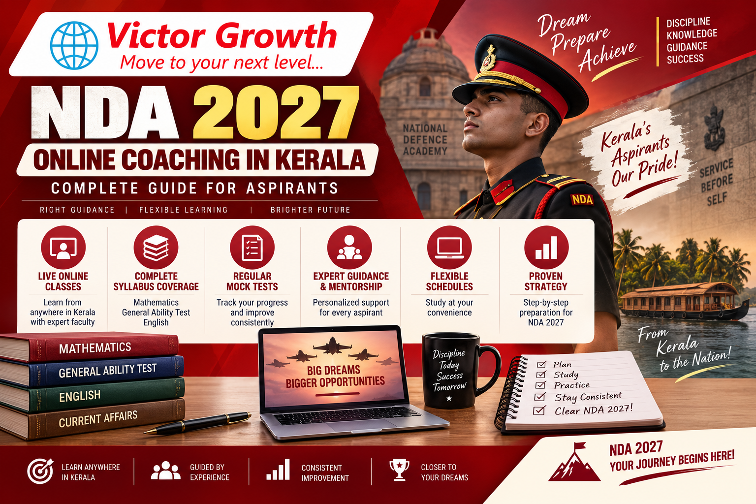 NDA 2027 Online Coaching in Kerala: Complete Guide for Aspirants