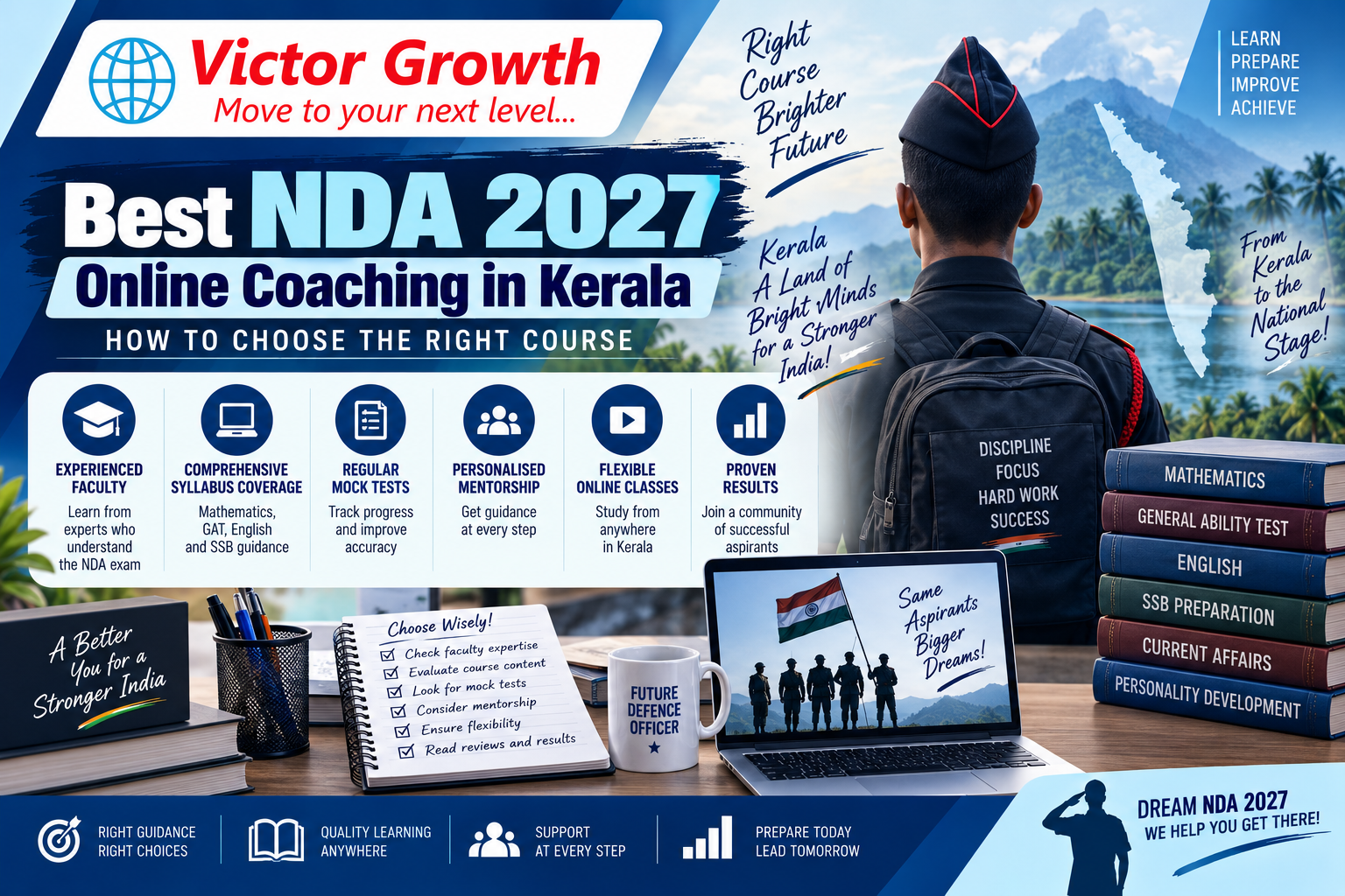 Best NDA 2027 Online Coaching in Kerala: How to Choose the Right Course