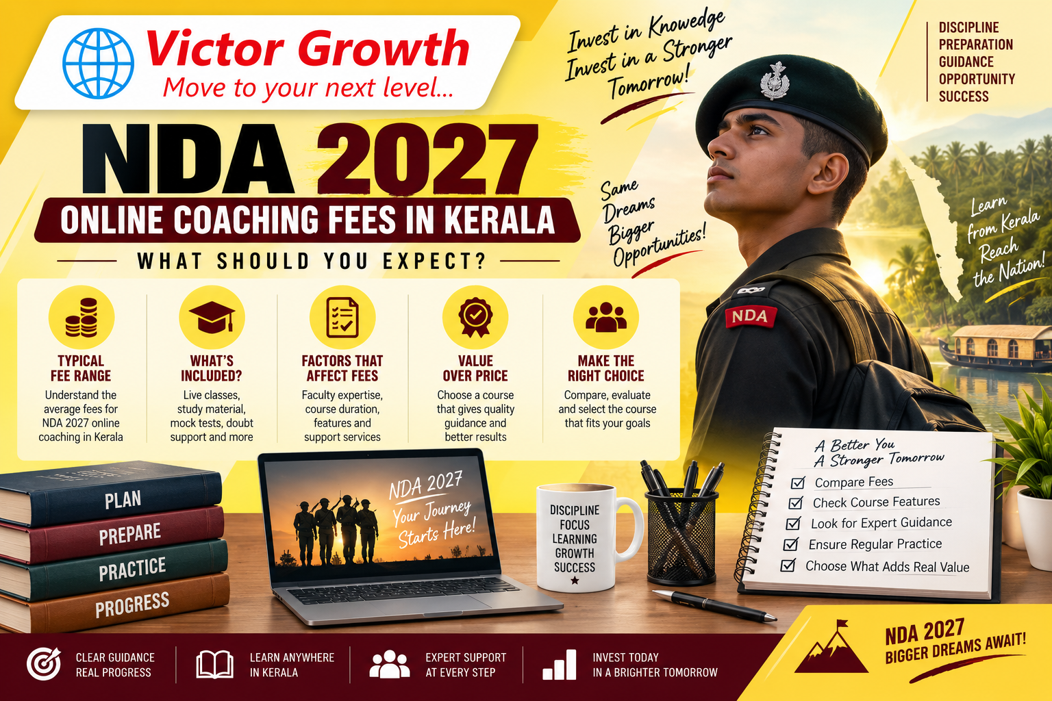 NDA 2027 Online Coaching Fees in Kerala: What Should You Expect?