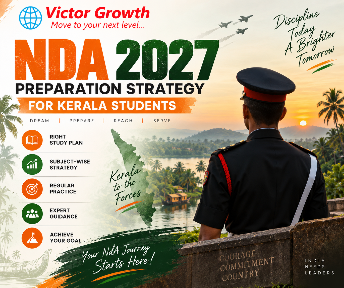 NDA 2027 Preparation Strategy for Kerala Students