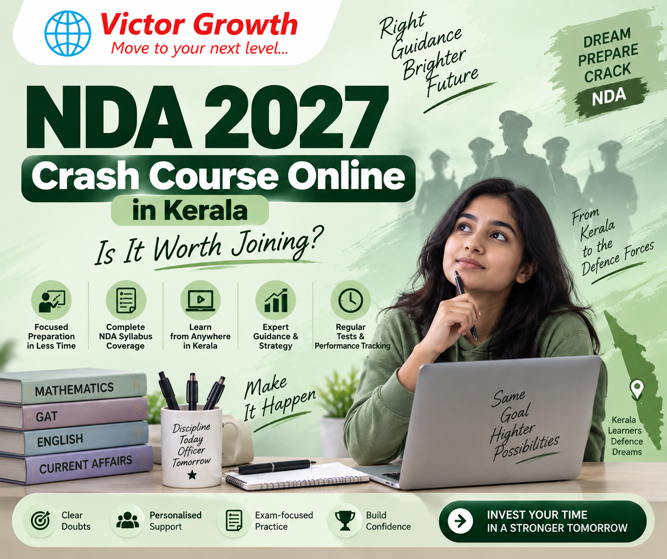 NDA 2027 Crash Course Online in Kerala: Is It Worth Joining?