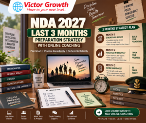 NDA 2027 LAST 3 MONTHS PREPARATION STRATEGY WITH ONLINE COACHING