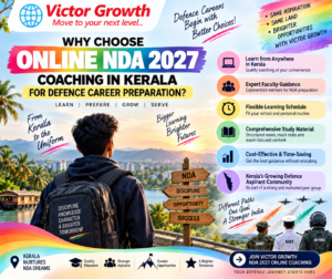 WHY CHOOSE ONLINE NDA 2027 COACHING IN KERALA FOR DEFENCE CAREER PREPARATION?