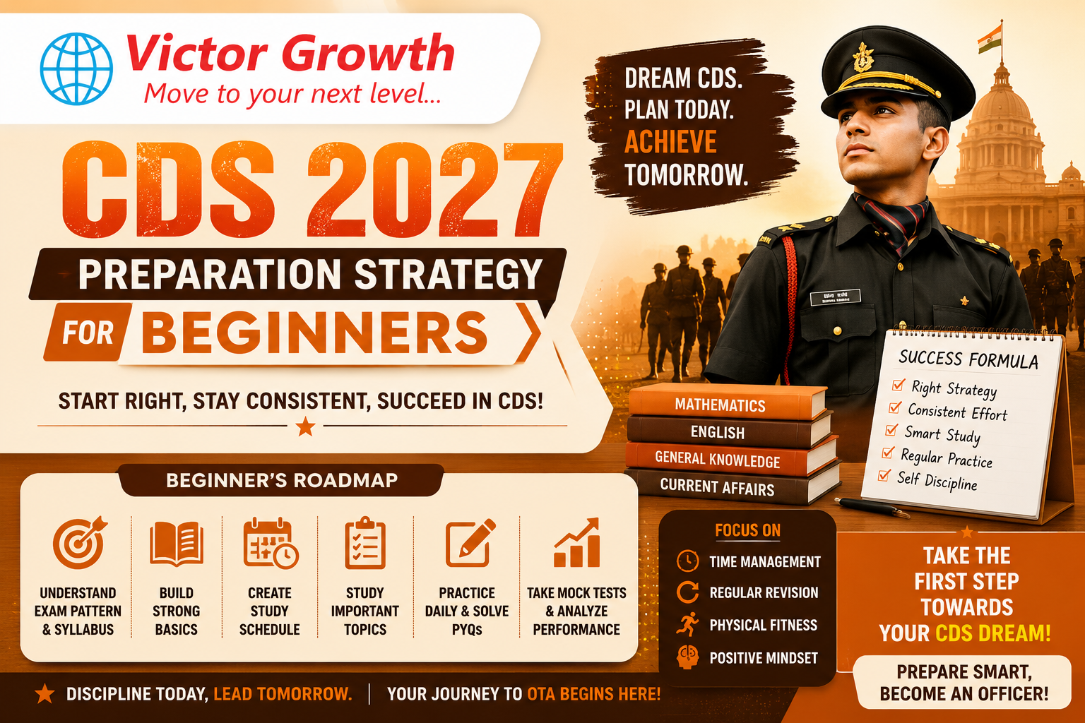 CDS 2027 Preparation Strategy for Beginners