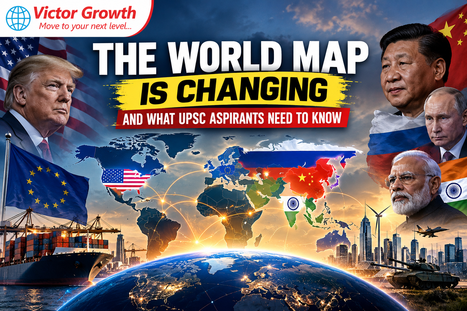 The World Map Is Changing: What UPSC Aspirants Need to Know