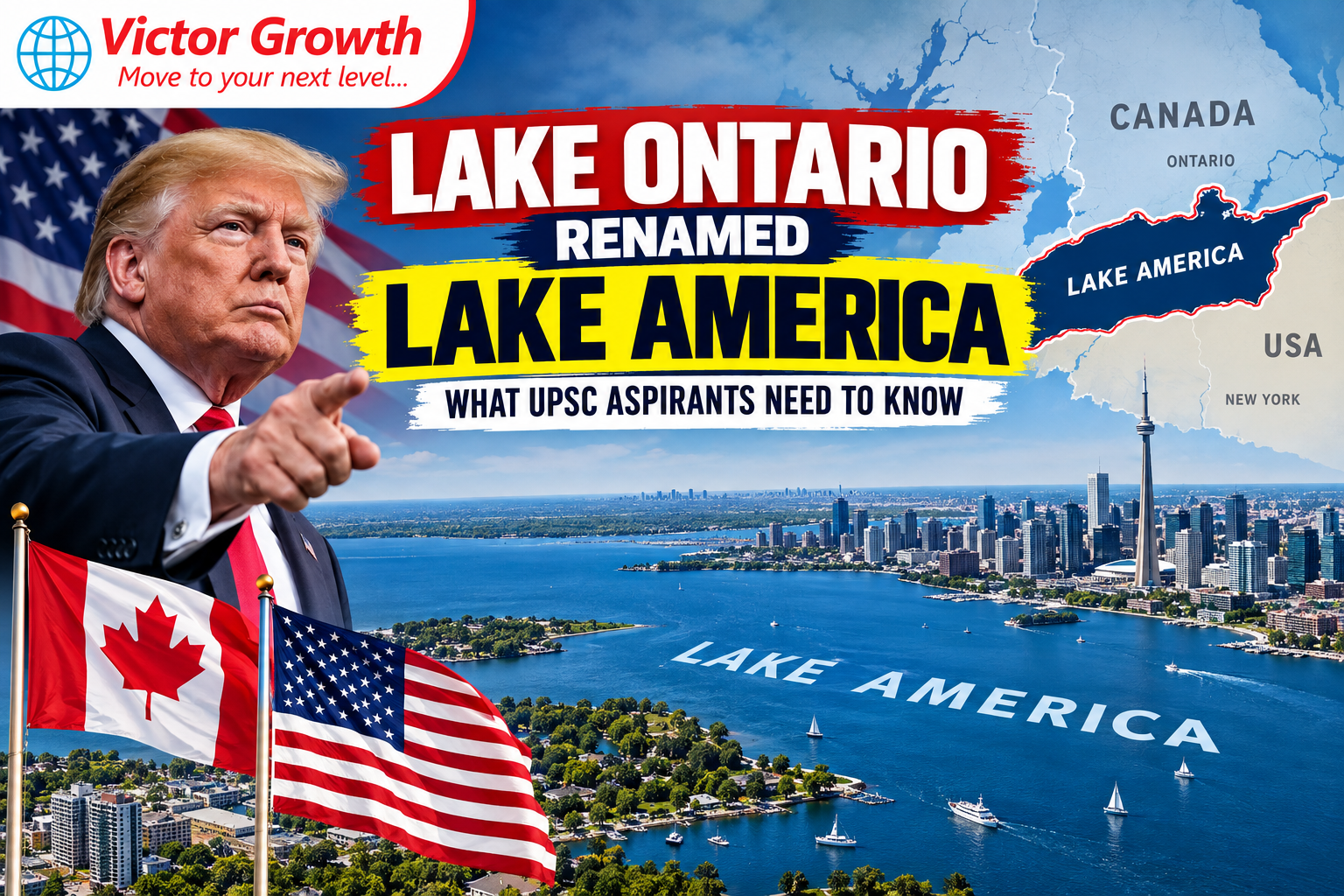 Lake Ontario Renamed Lake America: What UPSC Aspirants Need to Know