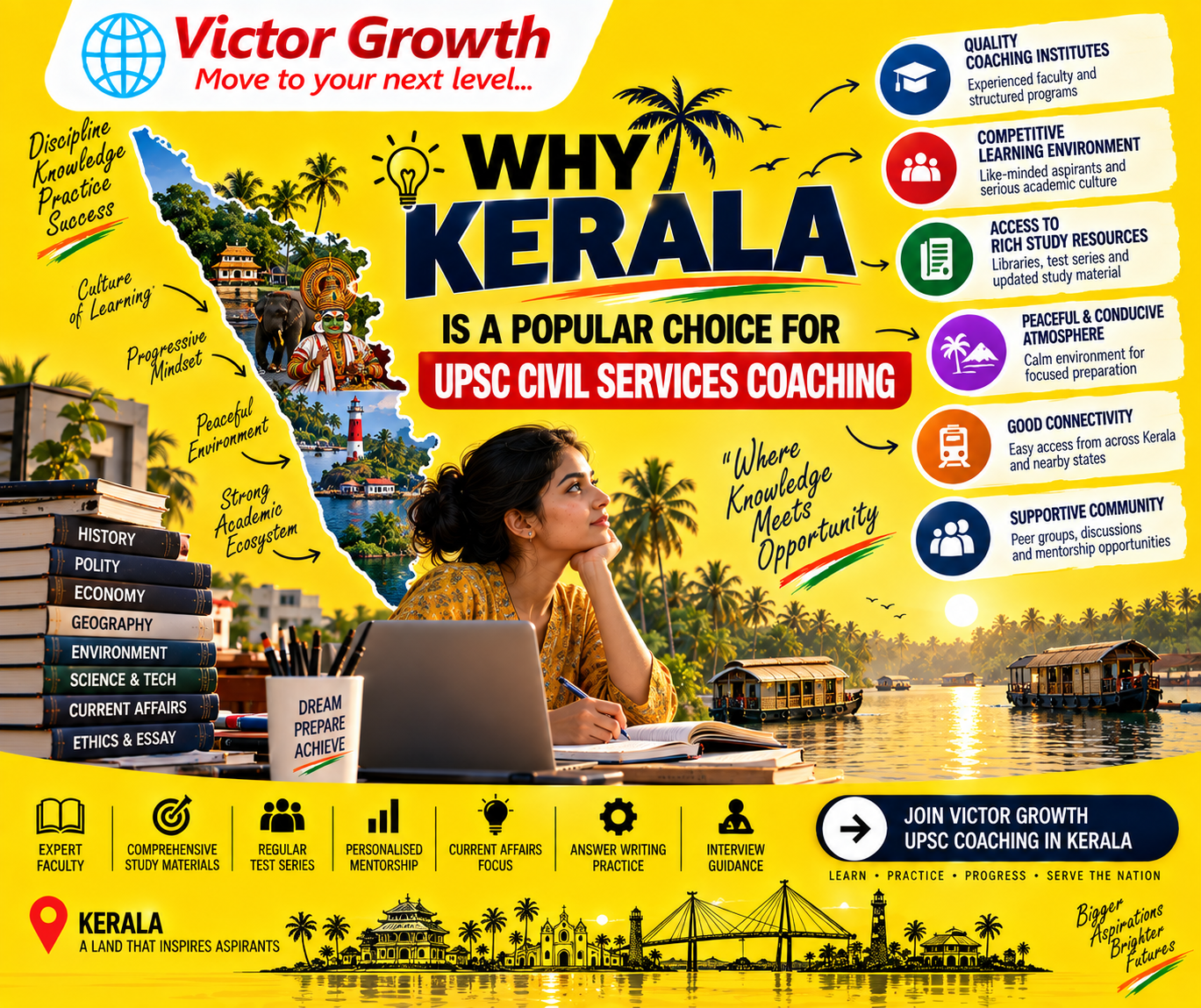 Why Kerala Is a Popular Choice for UPSC Civil Services Coaching
