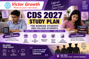 CDS 2027 Study Plan for Working Students and College Students