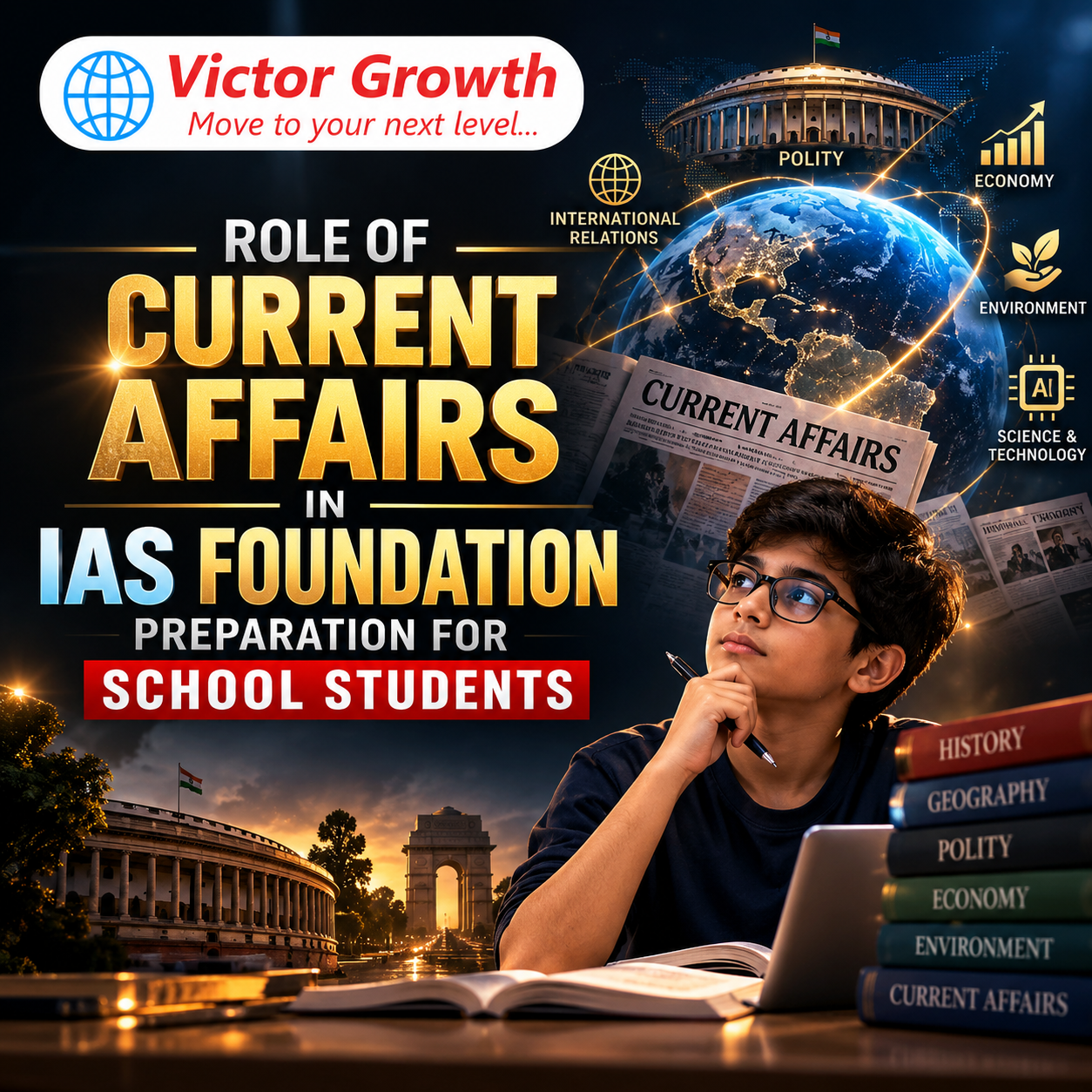 ROLE OF CURRENT AFFAIRS IN IAS FOUNDATION PREPARATION FOR SCHOOL STUDENTS