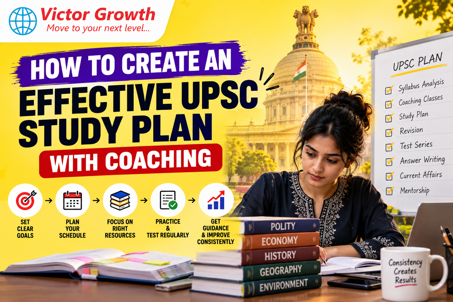 How to Create an Effective UPSC Study Plan with Coaching