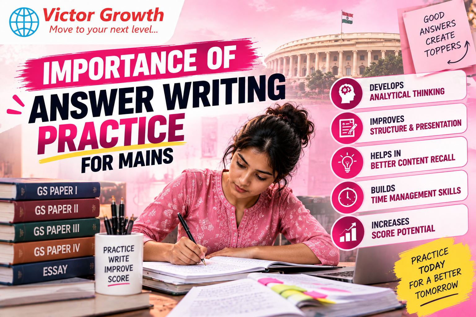 Importance of Answer Writing Practice for UPSC Mains