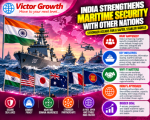 NDIA STRENGTHEN MARITIME SECURITY WITH OTHER NATIONS