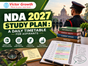 NDA 2027 STUDY PLAN : A DAILY TIMETABLE FOR ASPIRANTS