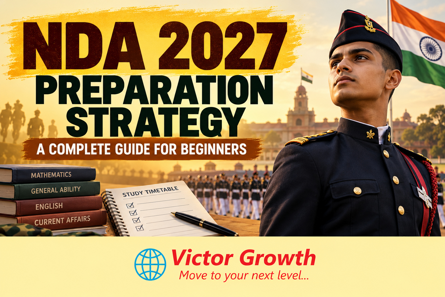 NDA 2027 PREPARATION STRATEGY : A COMPLETE GUIDE FOR BEGINNERS