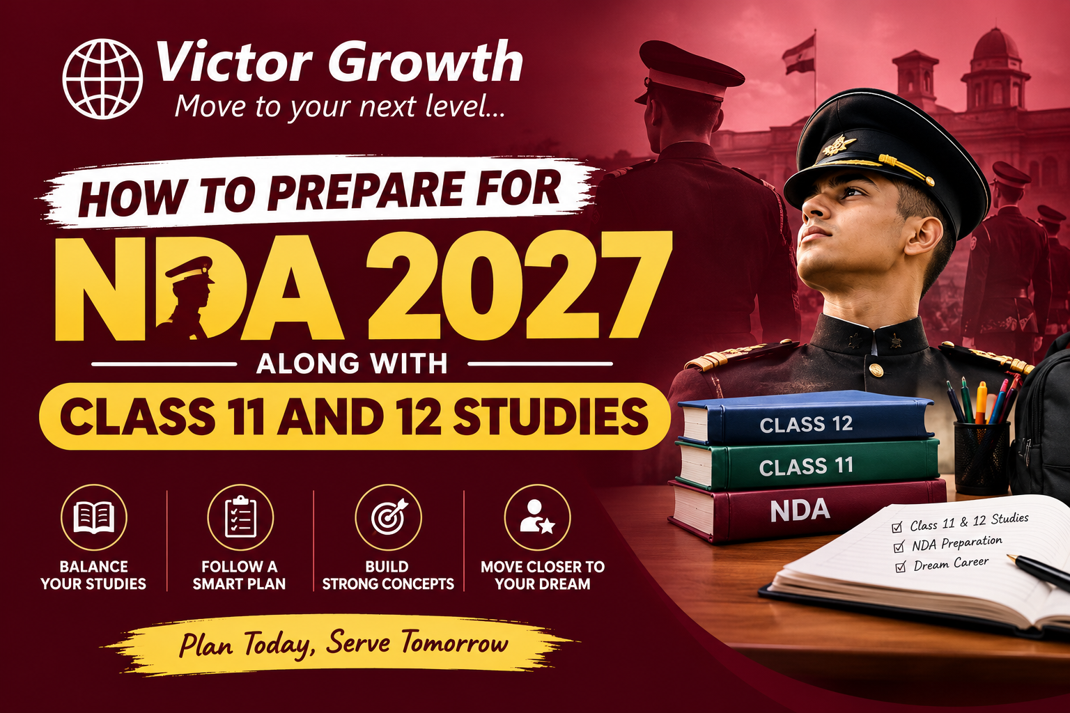 How to Prepare for NDA 2027 Along with Class 11 and 12 Studies